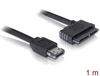 Scheda Tecnica: Delock Cable eSATAp - > Micro SATA 16pin 1m