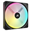 Scheda Tecnica: Corsair Icue LINK Qx140 Rgb Series, Pwm Fan - 140mm, Black - 