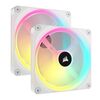 Scheda Tecnica: Corsair Icue LINK Qx140 Rgb Series, Pwm Fan, 2er Pack - Inkl. Rgb-controller - 140mm, Wei Starter Kit