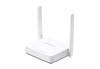 Scheda Tecnica: Mercusys 300Mbps Wireless N Router 4x LAN, WAN, 2.4 - 2.4835GHz, IEEE 802.11b/g/n, 2 x 5dBi, 20dBm, IPv4, White