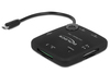 Scheda Tecnica: Delock Micro USB Otg Card Reader - + 3 Port USB Hub