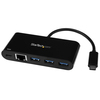 Scheda Tecnica: StarTech 3-Port USB-C Hub with GigaBit Ethernet And Power - Delivery - USB-C to 3x USB - USB 3.0 Hub