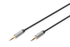 Scheda Tecnica: DIGITUS 1.8m Aux Audio Cable Stereo M/M 3.5mm M/F Aluminum - Housing