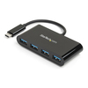 Scheda Tecnica: StarTech 4 Port USB 3.0 Hub - USB-C to 4x USB - Bus - Powerd - Compact USB-C Hub - USB-c Hub - USB Hub - US