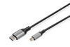 Scheda Tecnica: DIGITUS 2m 8k Mini Dp To Dp Cable Dp 1.4 Alu Housing Black - 60hz Ns Cabl