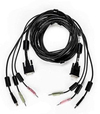 Scheda Tecnica: Vertiv CBL0119 10ft. KVM Cable Assembly - 1-DVI-I/1-USB/2udio