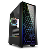 Scheda Tecnica: Sharkoon Case Rgb Lit 100, ATX, 7 Slots Expansion, 2 USB - 3.0, 1 USB 2.0, Drive Bay 2,5"/3,5