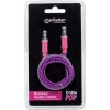 Scheda Tecnica: Manhattan Cavo aUdio Con Guaina IntrecciATA 1m Viola/fucsia - Con Blister