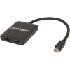 Scheda Tecnica: Manhattan Splitter Hub Mini Dp 2 Porte - Dp Con Mst