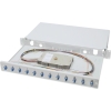 Scheda Tecnica: DIGITUS FO splice box, 1U, equipped, 12x LC DX, OS2"cl - splice cassette, d pigtails, couplers