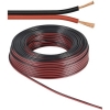 Scheda Tecnica: Goobay Cavo Audio Per Diffusori Acustici Nero/rosso 0,75 - Mma2 Rotolo 50 Mt