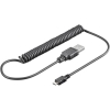 Scheda Tecnica: Goobay Cavo USB 2.0 Spiralato male/microb 5 Pin - male 1m Nero