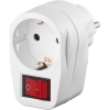 Scheda Tecnica: Goobay ADAttatore Con Presa Schuko Cee 7/4 Con Switch - Bianco