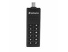 Scheda Tecnica: Verbatim Keypad Secure USB 3.1 Drive 256-bit Aes Encry - 64GB USB-c