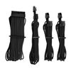 Scheda Tecnica: Corsair Premium Sleeved Cable-set (gen 4) - Black
