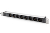 Scheda Tecnica: DIGITUS PDU 1U ALUMINUM RACKMOUNTABLE 8X SCHUKO 16A IEC C20 - PLUG