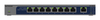 Scheda Tecnica: Netgear GS108MX-100EUS Gigabit ports x 8, RJ-45 x 1, 36 - Gbps, 16K, 41.664Mfps, 5.8W, 235 x 100.8 x 27 mm, 0.575 kg