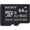 Scheda Tecnica: Sony microSD 64GB Fino 50 MB/s di Velocitaa in scrittura - fino 95Mb/s di Velocitaa di trasferimento, compatibile co