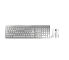 Scheda Tecnica: Cherry DW 9100 SLIM tastiera RF senza fili + Bluetooth - Keyboard And Mouse Set White Sil
