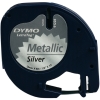 Scheda Tecnica: Dymo Letratag Metallic Tape 12mmx4m Black/Silver - 