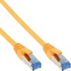 Scheda Tecnica: InLine LAN Cable Cat.6a S/FTP (pimf) - 500MHz, Guaina Halogenfree, Cu (100% Rame), Giallo, 1m