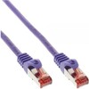 Scheda Tecnica: InLine LAN Cable Cat.6 S/FTP (pimf) - (pimf) 250MHz, Guaina Pvc, Cu (100% Rame), Porpora, 0.5m