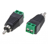 Scheda Tecnica: Techly ADAttatore Connettore Terminal Block 2-pin Rca - Maschio