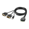 Scheda Tecnica: Belkin Modular Dvi Dual Head Host Cable 6 Feet - 