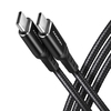 Scheda Tecnica: Axagon BUCM3-CM30AB USB-c to USB-c Cable 3.2 Gen1, 3 M, Pd - 60w, 3a, Braided Black