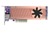 Scheda Tecnica: QNAP Card QM2 2 x M.2 PCIe Gen4 NVMe SSD + 1 x 10GbE port - expansion card
