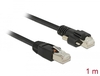 Scheda Tecnica: Delock Gige Camera Cable RJ45 Plug To RJ45 Plug With Screws - Cat.6 S/FTP 1 M