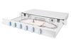 Scheda Tecnica: DIGITUS FO splice box, 1U, equipped, 6x SC DX, OS2"cl - splice cassette, colored pigtails, couplers