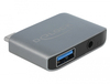 Scheda Tecnica: Delock Audio ADApter USB Type-c Male - Stereo Jack Female - 3.5 Mm + USB 3.0 Female