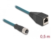 Scheda Tecnica: Delock M12 ADApter Cable -coded - 8 Pin Female To RJ45 Female 50 Cm