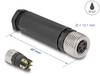 Scheda Tecnica: Delock M8 Connector -coded - 4 Pin Female For Mounting + Screw Connection
