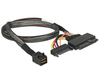 Scheda Tecnica: Delock Cable Sff-8643 Male > U.2 Sff-8639 Female + SATA - Power Connector 50 Cm