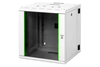 Scheda Tecnica: DIGITUS Armadio 12 Unita' Da Muro Linea Soho (a)624 X - (l)600 X (p)610 Mm. Con Doppia Sezione Colore Grigio Chiar