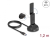Scheda Tecnica: Delock Wi-fi 6 Dual Band Wlan USB ADApter Ax1800 (1201 + - 574Mbps)
