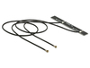 Scheda Tecnica: Delock Dual Band Wlan WiFi 6 Twin Antenna 2 X I-pex Inc - Mhf- 4l Plug 5 Dbi 2 X 25 Cm Pcb Internal Self Adhesive
