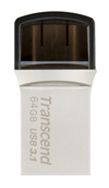 Scheda Tecnica: Transcend 64GB Jetflash 890 Silver USB3.1 Cob Plug A + Type - C