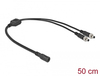 Scheda Tecnica: Delock Dc Splitter Cable 5.5 X 2.1 Mm 1 X Female To 2 X - Male Screwable