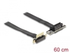 Scheda Tecnica: Delock Riser Card Pci Express X1 Male 90- Angled To X1 Slot - 90- Angled + Cable 60 Cm