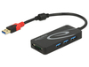 Scheda Tecnica: Delock External USB 3.2 Gen 1 Hub USB Type-a > 3 X USB - Type-a + 2 Slot Sd Card Reader