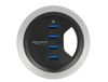 Scheda Tecnica: Delock In-desk Hub 4 Port USB 5GBps - 