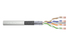 Scheda Tecnica: DIGITUS Cavo Flessibile Doppia Schermatura Sf/UTP - Halogenfree Per Reti Cat.6" Rame Matassa Mt.100