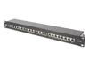 Scheda Tecnica: DIGITUS Pannello Patch - 19" Categoria 6a Schermato 24 Porte 8 Poi RJ45 Nero