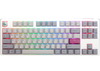 Scheda Tecnica: Ducky Keyboard One 3 Mist Grey TKL Gaming , RGB LED - MX-Ergo-Clear