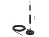 Scheda Tecnica: Delock Gsm Antenna Quadband Sma Plug 5 Dbi Fixed - Omnidirectional + Magnetic Base And Connection Cable Rg-