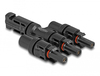 Scheda Tecnica: Delock Dl4 Solar Connectors 1 X Male To 3 X Female - 