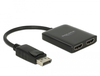 Scheda Tecnica: Delock Dp 1.4 Splitter 1 X Dp To 2 X HDMI Mst - 